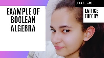 Example of Boolean Algebra