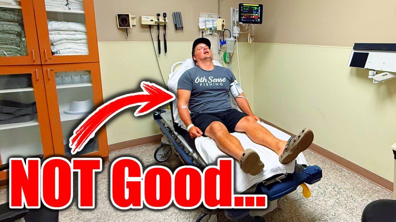 EMERGENCY Trip to the Hospital after My Fishing Tournament