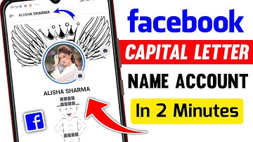 How To Make CAPITAL LETTERS Name On Facebook 2023 || Fb Par Capital Letter Name Id Kaise Banaye
