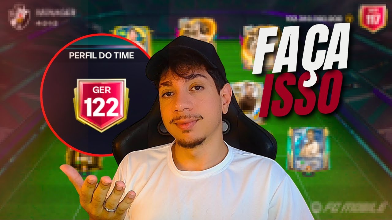 TUDO QUE EU FAÇO PRA TER UM TIME BOM NO FC MOBILE (SEM GASTAR)