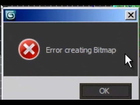 Indbildsk slot forsvar How to fix "Error Creating Bitmap" 3ds max - YouTube