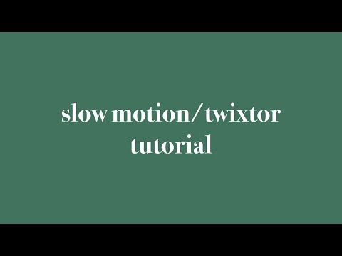 how I get smooth slow motion/twixtor on my videos - easy ios mobile user friendly tutorial :)