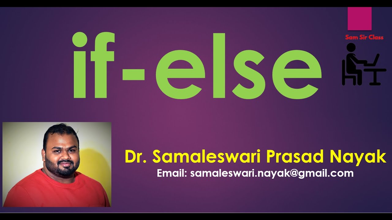 15. If-Else Conditional Statement - YouTube