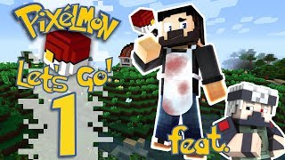 Pixelmon: Let's Go! - EP01 - Teaching The Basics (Minecraft Pokemon) screenshot 2