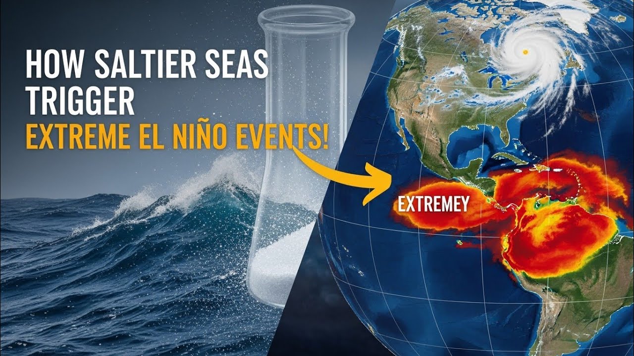 How Saltier Seas Trigger Extreme El Niño Events!