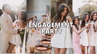 ENGAGEMENT PARTY WEEKEND | prep, party & details!