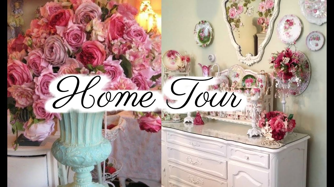 SHABBY CHIC HOME TOUR / Sandy~ September Cottage of the Month