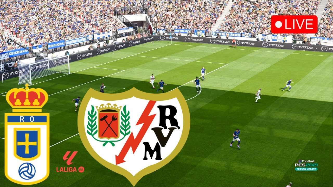 Real Oviedo vs Rayo Vallecano • La Liga 2025/26 • PES 21 Match ...