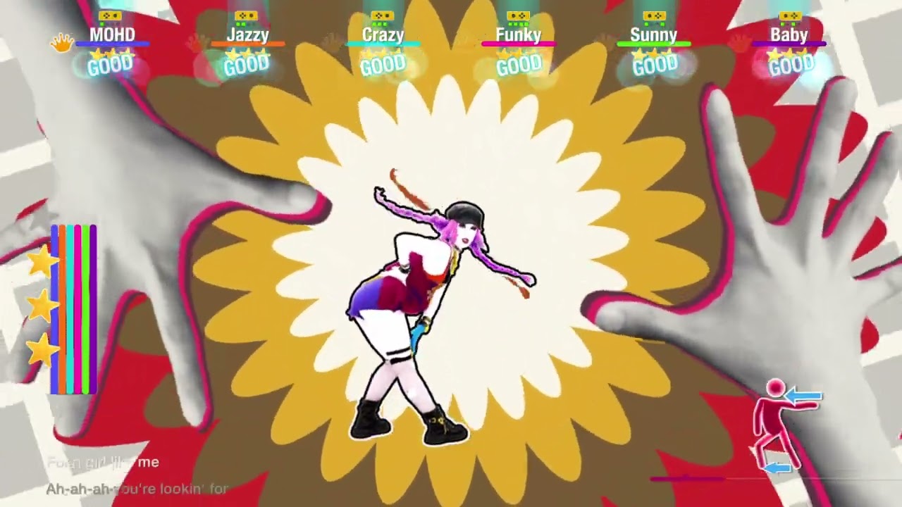 Just Dance 2022 : Girl Like Me (Extreme Version) By Black Eyed Peas And Shakira (Gameplay 6 Players)