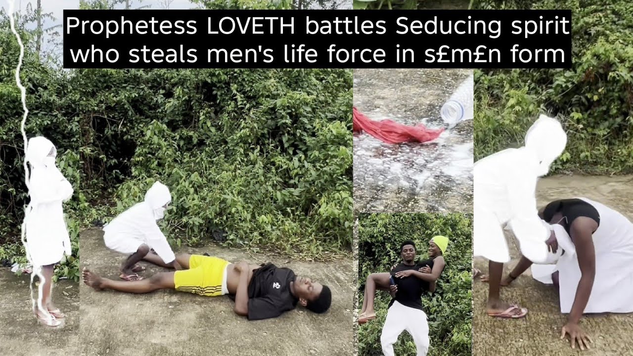 Пророчица ЛЮБОВЬ борется со злым духом, порождающим зло, который похищает жизненную силу жертв-му...