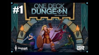 #1/3 One Deck Dungeon - Partie rapide en solo !