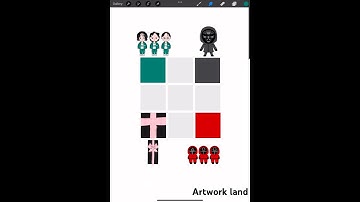 Squid game #colormixing #satisfying #squidgame #squidgamechallenge #squidgame2 #shorts #digitalart