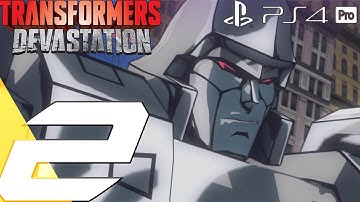 Transformers: Devastation - Gameplay Walkthrough Part 2 - Megatron [PS4 PRO] - No Commentary