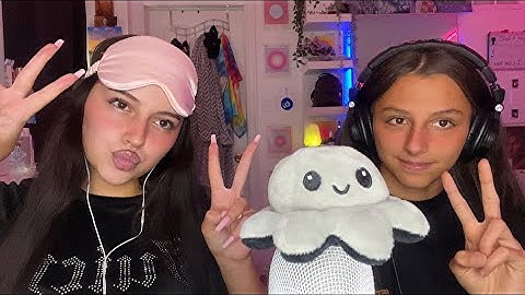 My Sister Tries ASMR *SUPER TINGLY* | Guess The Trigger ❤️ #asmr