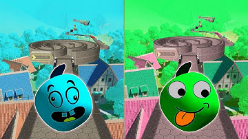 🔥Rolling Balls - Normal Levels vs Reverse Gameplay Levels 135