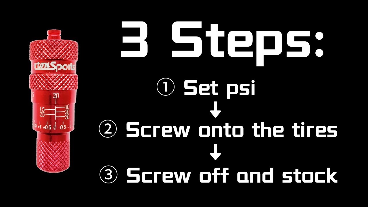 How To Use Vtonsports PRO Version Automatic Tire Deflators?