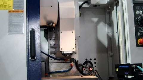 ISO 230-2 laser interferometer geometry inspection/calibration of a CNC machine tool