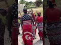 Danse Elombo à Port-Gentil. Sortie des Bandji chez kouka à Favom