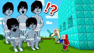 【大量の幽霊を成仏せよ‼️】マイクラでセキュリティハウスを作って怖い話の俊雄君を救い出せ✨簡単に作れる面白い装置やジェットコースタータワーで封印できるのか⁉️【まいくら minecraft】ぽっぴんず