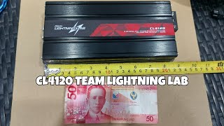 Team Lightning Lab Cl4120 Fullrange Amplifier Unboxing