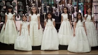 Desfile de vestidos de comunión 2014 en Baunda Madrid