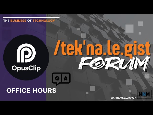 OpusClip Office Hours | Exploring all the latest f...