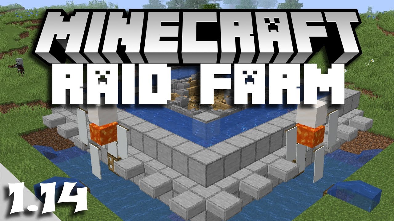Minecraft | Raid Farm Tutorial (75+ Unique Drops) (Version 1.14) - YouTube