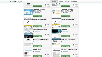 LeadPages   Tons of Landing Page Templates to Customize