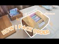 how I pack orders | #smallbusiness Indonesia