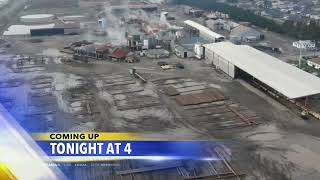 Coming up on KEZI 9 News at 4: Latest details on a west Eugene industrial fire; J.H. Baxter site