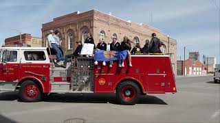 State FFA Fire truck ride