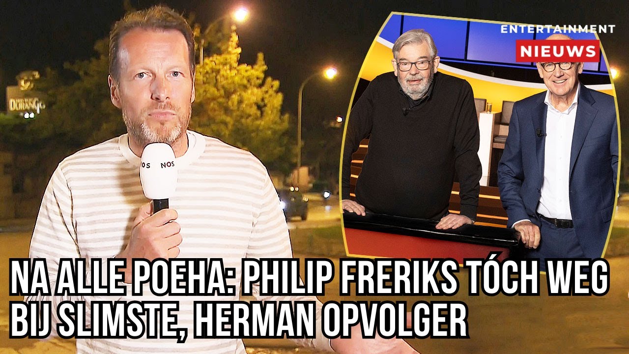 Philip Freriks verlaat De Slimste Mens, Herman opvolger YouTube Philip Freriks verlaat De Slimste Mens, Herman opvolger YouTube