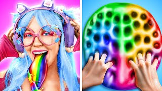 Beurk ! Elle a besoin de gadgets de nettoyage 🤢 Vidéo relaxante de Slime ASMR satisfaisante