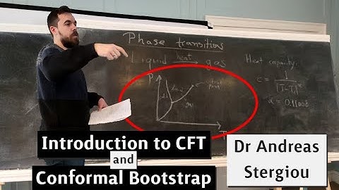 (1/4) Introduction to CFT and Conformal Bootstrap - Dr Andreas Stergiou