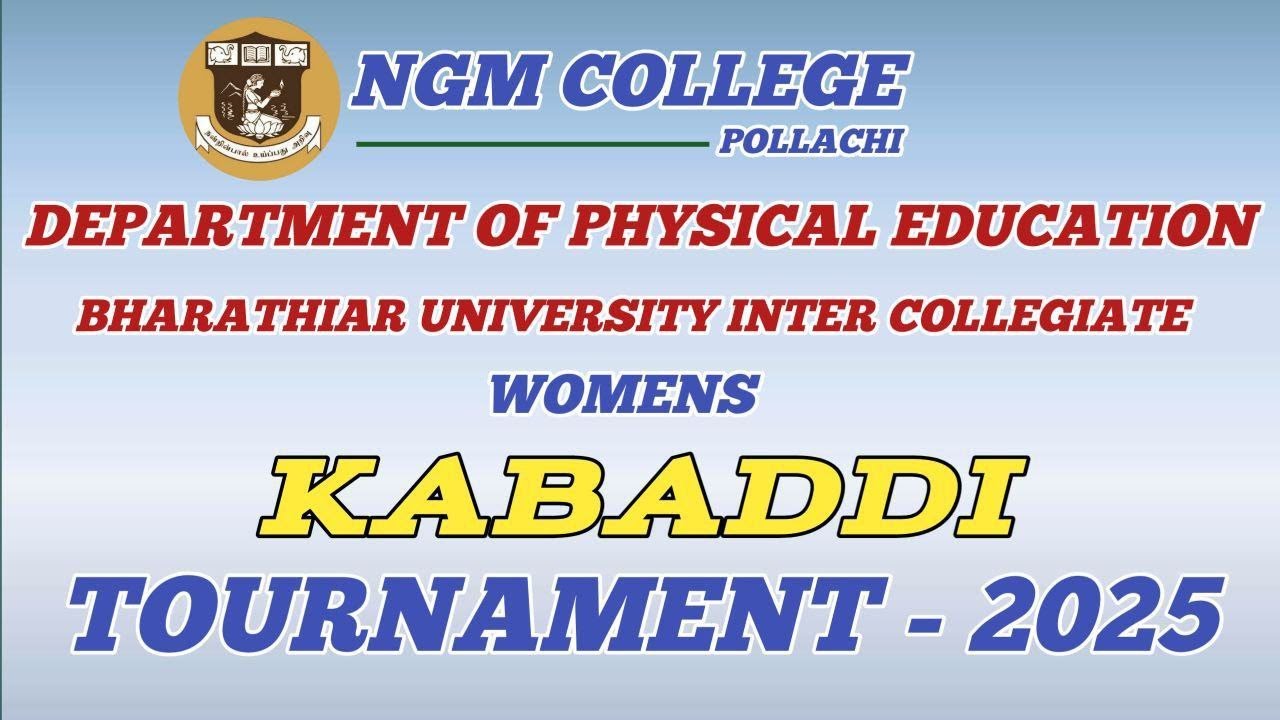 M3 - PIONEER (Vs) PKR COLLEGE // BHARATHIAR UNIV. INTER COLLEGIATE "WOMEN" KABADDI TOURNAMENT - 2025