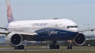 Seen here are boeing 777s, -200lr, -200/er, -200f and -300/er variants
next to each other. what subtype do you prefer/like??including the
b777-300/er from ga...