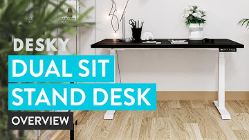 Desky Dual Sit Stand Desk Overview