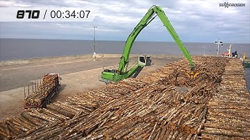 SENNEBOGEN 870 C-Series - BIG PORT SKILLS in the Baltics