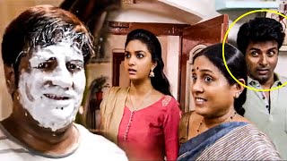 Sivakarthikeyan And Saranya Making Fun With Keerthy Suresh Hilarious Comedy Scene | Telugu Bomma