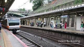 JR東日本中央線快速E233系0番台T36編成四ツ谷-新宿 JR East Chūō Line (Rapid)