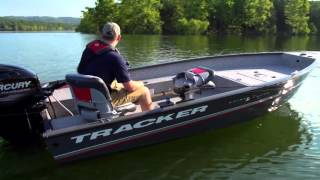 TRACKER Boats  2016 Guide V 16 Laker DLX T Deep V Aluminum Fishing Boat