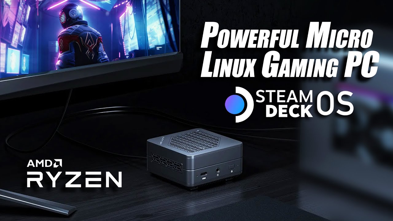 The Worlds Smallest Steam Machine! A Powerful Ultra Micro Gaming PC 