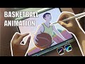 I create basketball animation on procreate  procreate animation english version