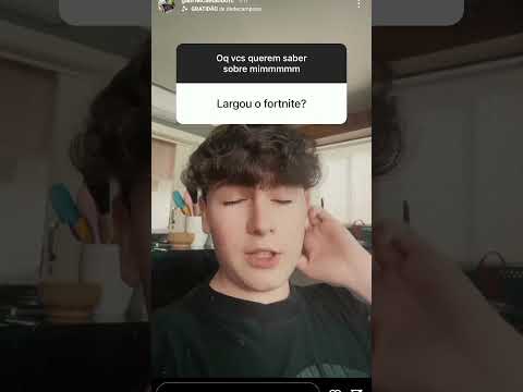 Gabriel Caetano responde caixinha de pergunta no insta