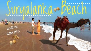 Suryalanka Beach Vlog || Bapatla Beach || Haritha Beach Resort || VineelaJagan ||