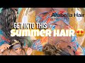 Perfect Summer Hair😍 | Bayalage Highlight Color Wig Install ft Arabella Hair✨