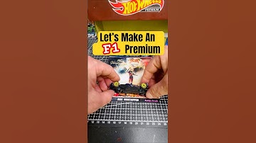 How To Make A Premium Hotwheels #hotwheels #diecastcustom #customhotwheels #premium