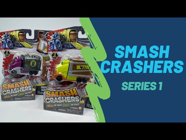 Smash Crashers, Toys, Smash Crashers Turnpike Ted Mystery Series Crash  The Truck Unbox The Stuff