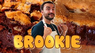 Brookie = Brownie + Cookie ! Hyper fondant !
