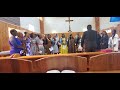 Ack st Simon Choir performing;simama imara jilinde 🙌 enjoy watching